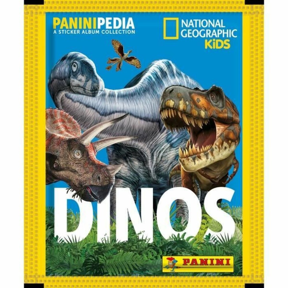 Aufkleber-Pack Panini National Geographic - Dinos (FR) 7 Briefumschläge