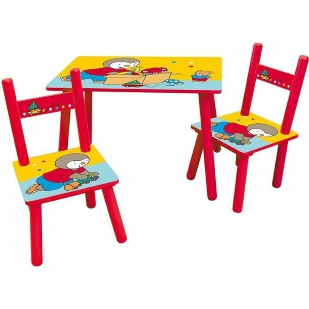 Tisch und Stuhl Set für Kinder Fun House T'CHOUPI