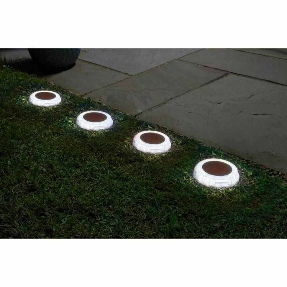 Solar-Gartenpfahl-Set Super Smart DecorDisk (4 Stück)