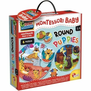 Educational Game Lisciani Giochi Montessori Baby Round Puppies (FR)