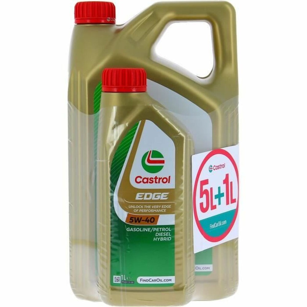 Car Motor Oil Castrol Edge 5W 40 6 L