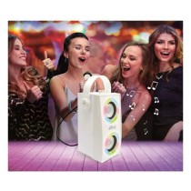 Haut-parleur portable iParty Lexibook BTP180Z Bluetooth Blanc