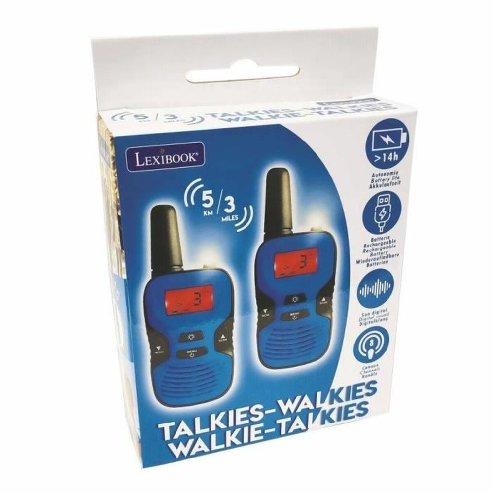 Walkie-Talkie Lexibook TW43 Monitor Blau