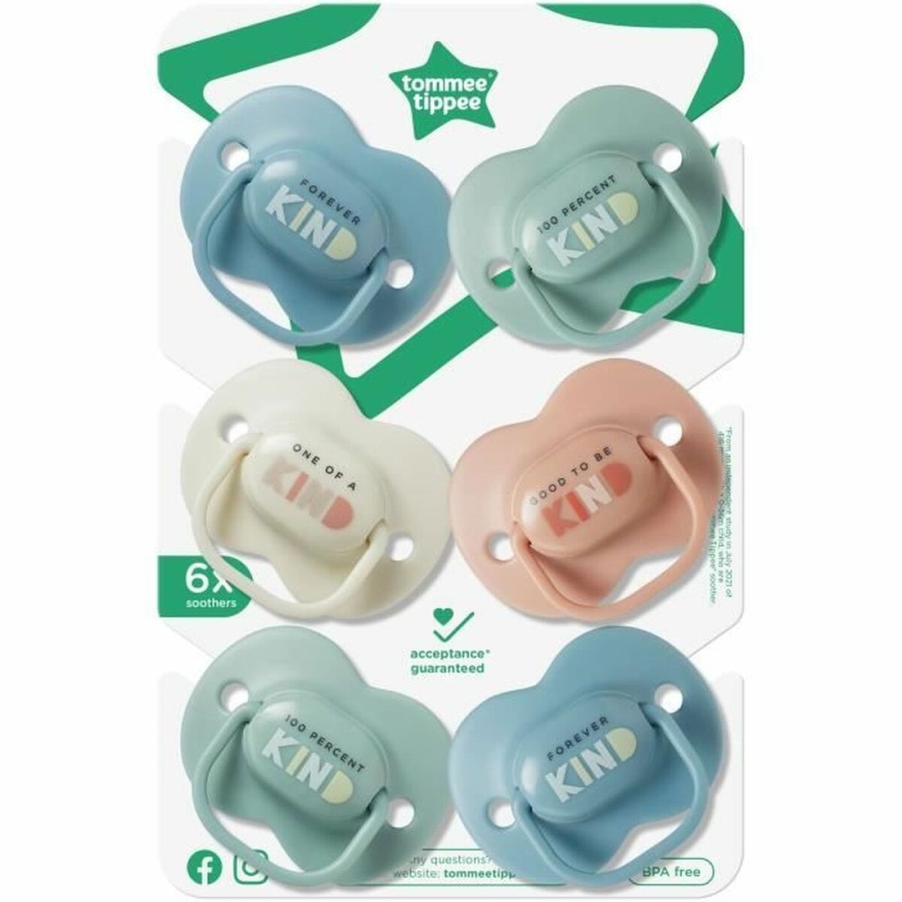 Pacifier Tommee Tippee 6 Units