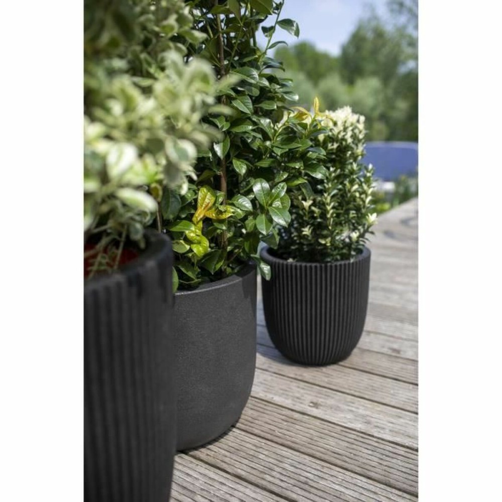 Planter Capi Europe Black Plastic Ø 35 cm