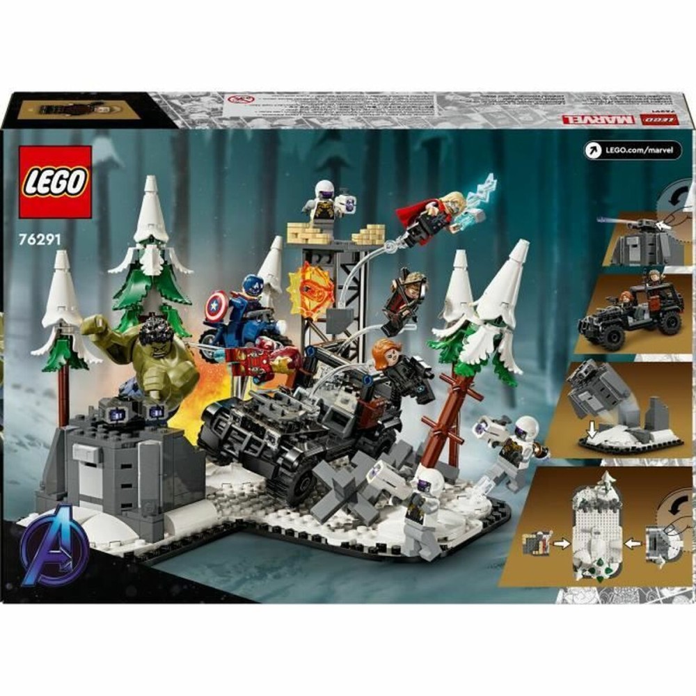 Konstruktionsspiel Lego 76291 Avengers Assemble: Age of Ultron 613 Stücke