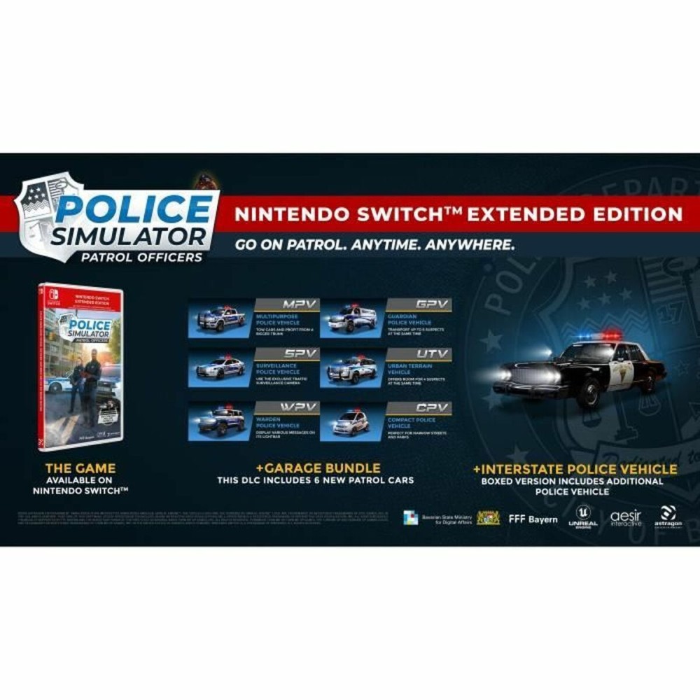 Jeu vidéo pour Switch Microids Police Simulator: Patrol Officers (FR)