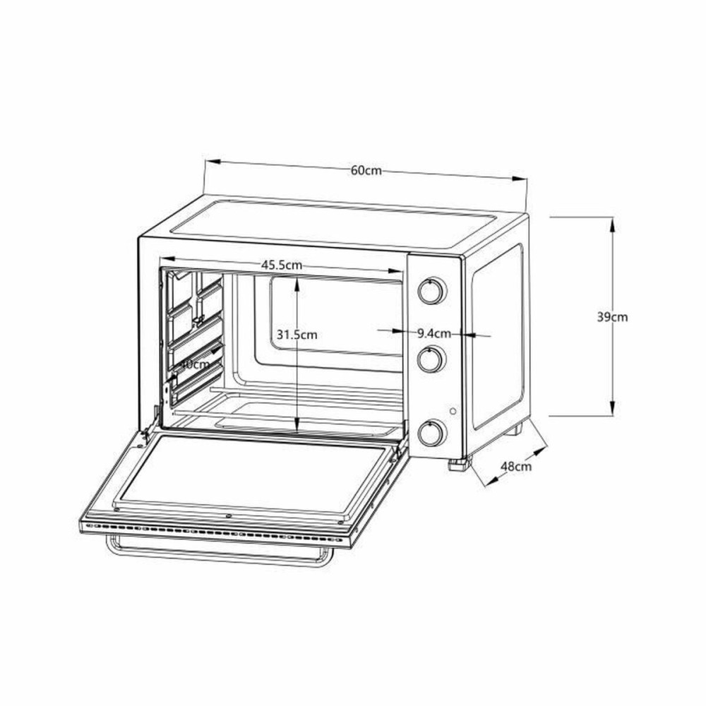 Mini Four Électrique Continental Edison CEMF60B3