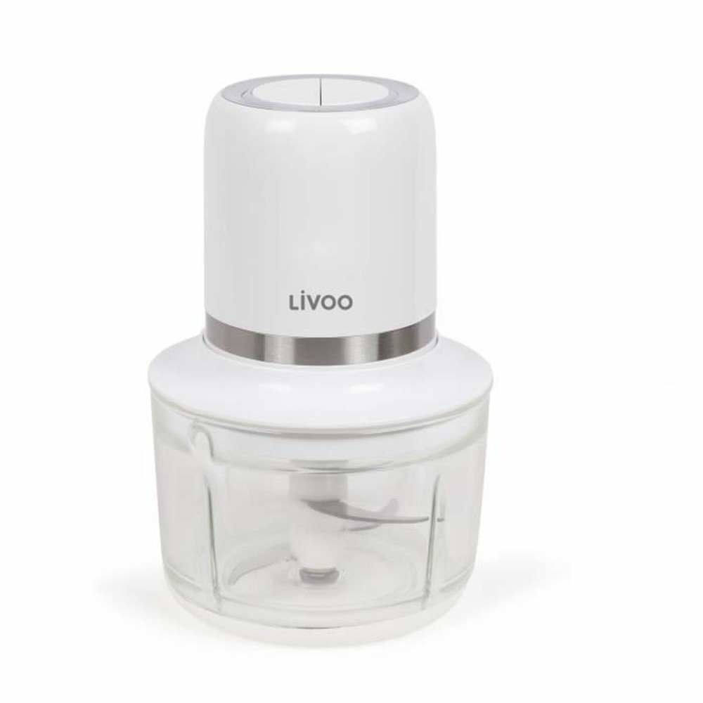 Hachoir Livoo Chopper Blanc Acier 200 W 1,2 L