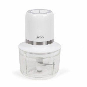 Hachoir Livoo Chopper Blanc Acier 200 W 1,2 L