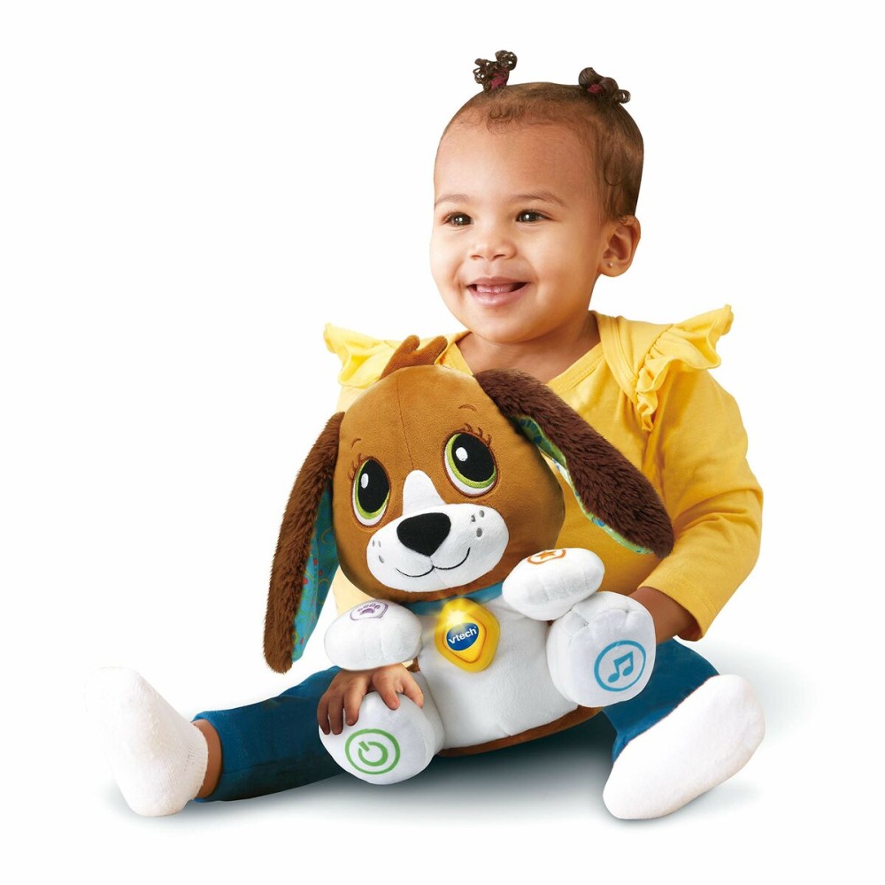 Peluche sonore Vtech Baby Doggie Talks With Me FR Multicouleur (1 Pièce)