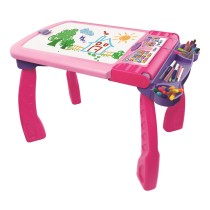 Tableau Interactif Vtech Magi chevalet interactif 3 en 1 rose (FR)