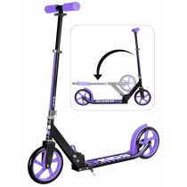 Trottinette SKIDS CONTROL Violet Pliable Pied de biche