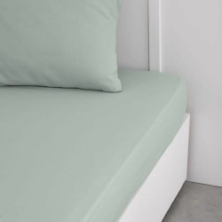 Drap housse TODAY Essential Vert clair 160 x 200 cm 160 x 200