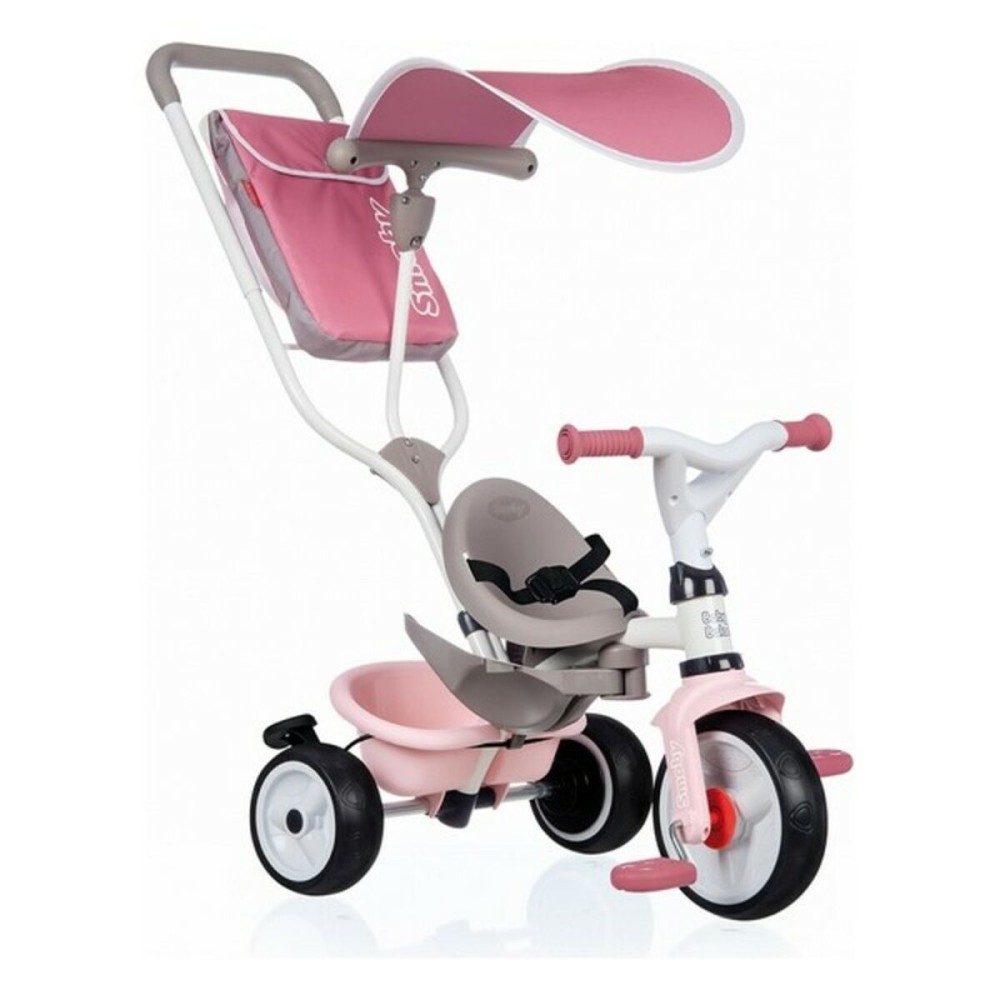 Tricycle Smoby 7600741401 Rose 3-en-1 (68 x 52 x 101 cm)