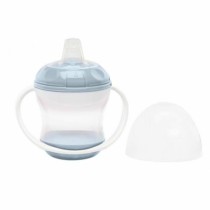 Becher mit Strohhalm ThermoBaby 180 ml Blau (1)