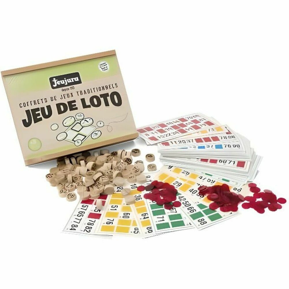 Bingo Loto Game Multicouleur Bois