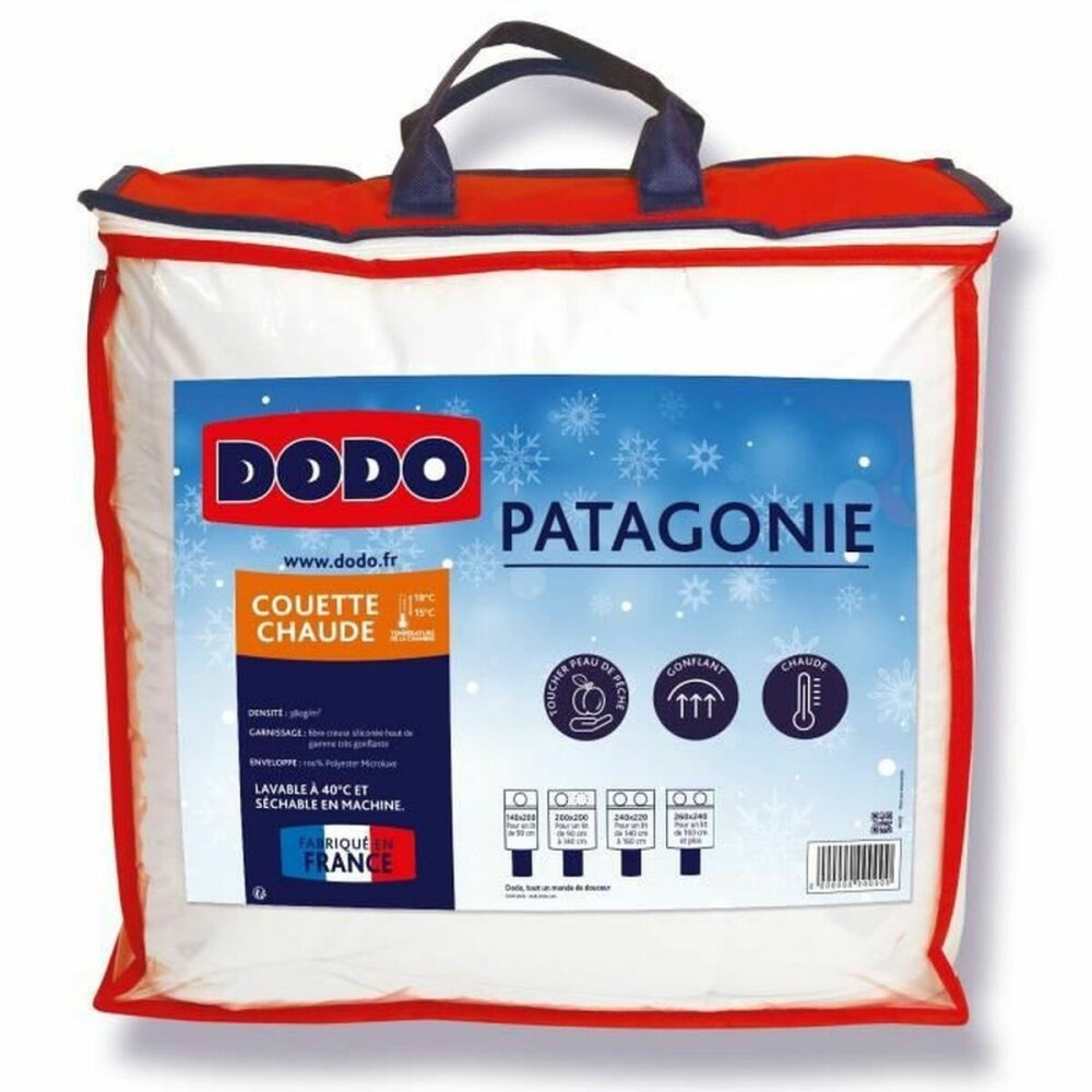 Bettdecke DODO Patagonia Weiß 240 x 260 cm 380 g/m²