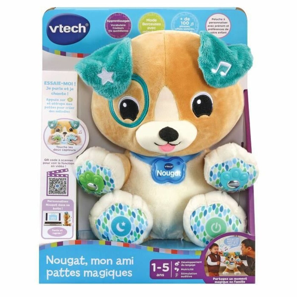 Jouet Peluche Vtech Nougat, My Magic Paws Friend 1-5 Ans Musical