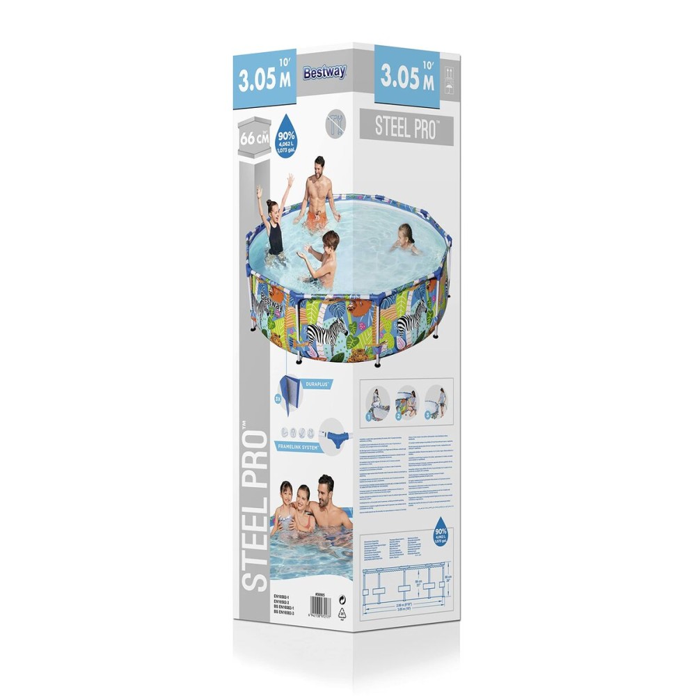 Piscine Démontable Bestway Steel Pro 305 x 66 cm