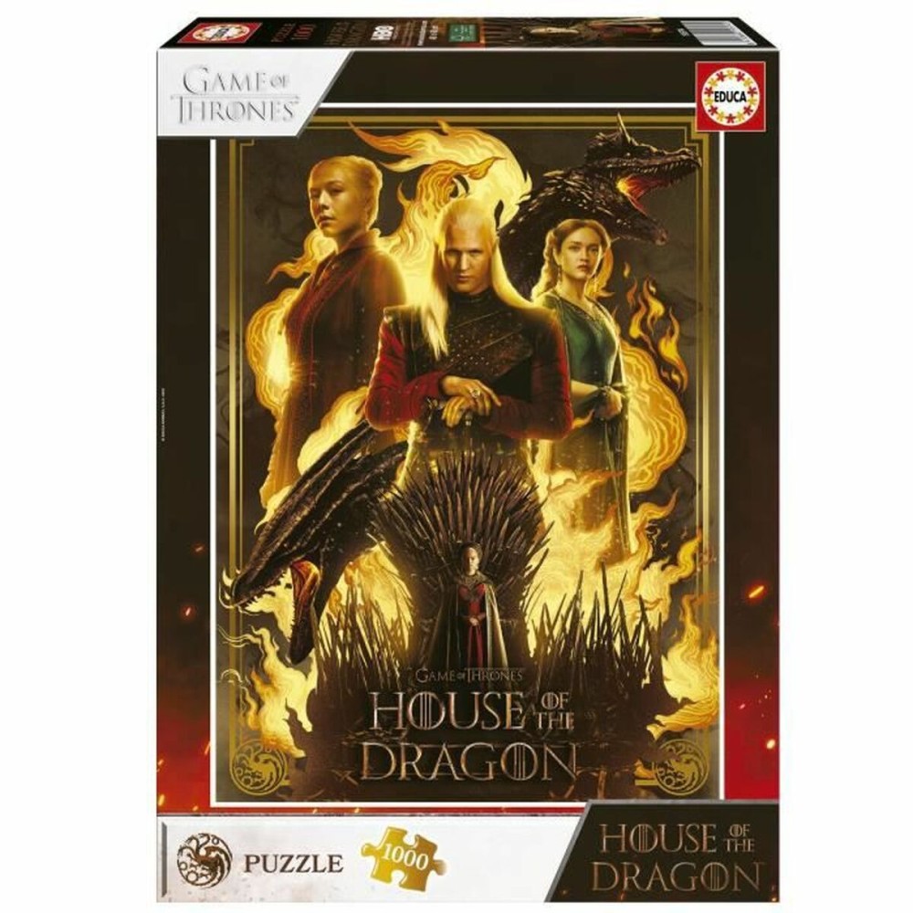 Puzzle Educa House of The Dragon 1000 Stücke