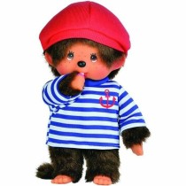 Fluffy toy Bandai Monchhichi Marin Soft Toy 20 cm