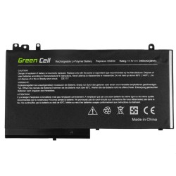 Laptop Battery Green Cell DE117 Black 3400 mAh