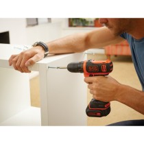 Schraubendreher Black & Decker BDCDD12KB-QW 10,8 V