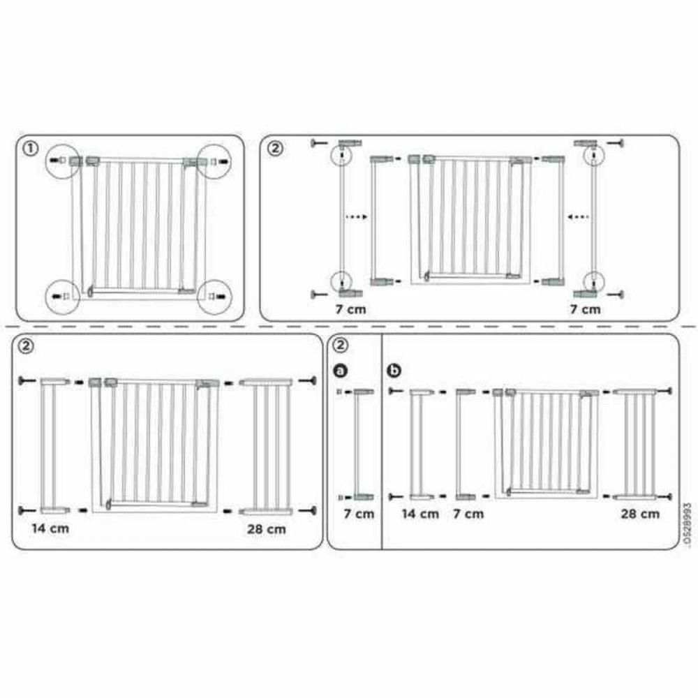 Extension de barrières Safety 1st 14 cm