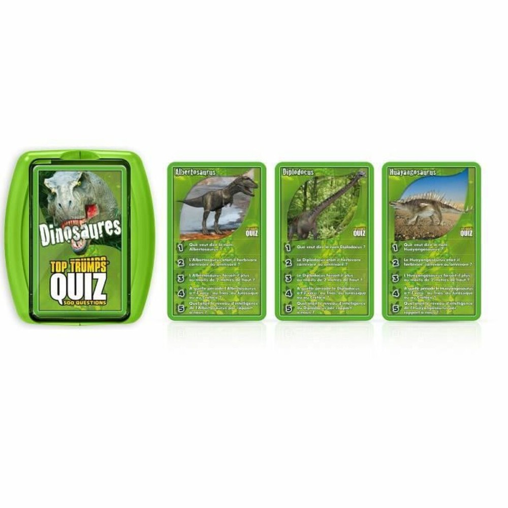 Jeu de questions-réponses Top Trumps Quiz Dinosaures