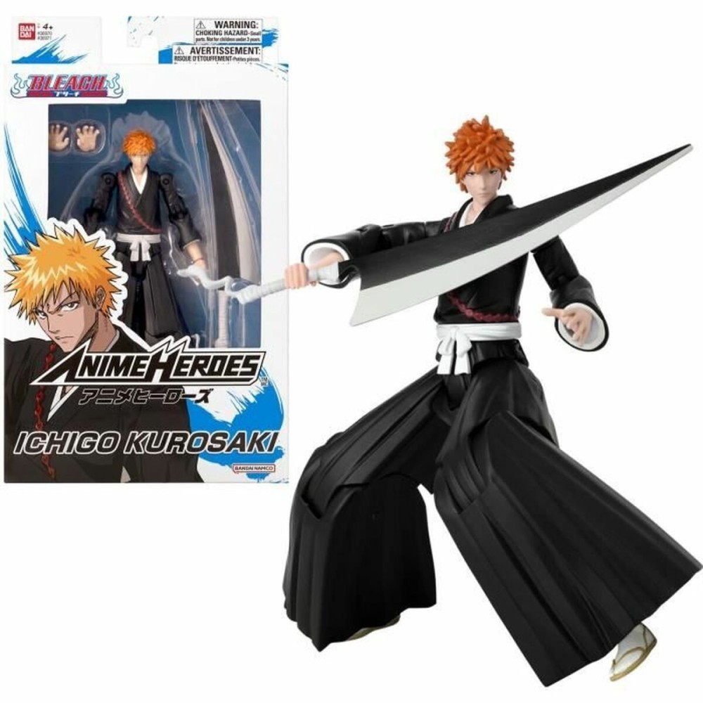 Figurine d’action Bandai Bleach - Anime Heroes: Ichigo Kurosaki 17 cm