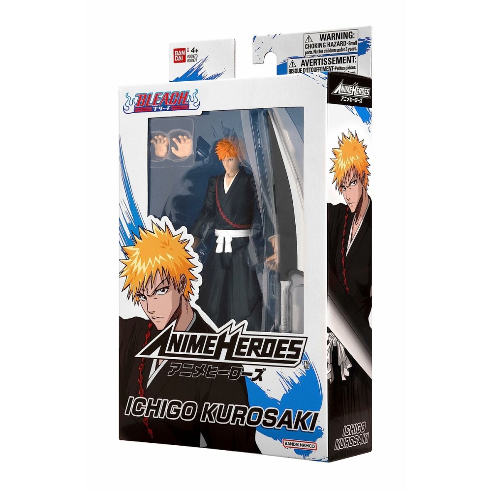 Action Figure Bandai Bleach - Anime Heroes: Ichigo Kurosaki 17 cm