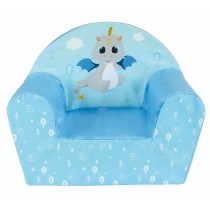 Sitz Fun House LEON LE DRAGON Blau Schaum 42 x 52 x 33 cm