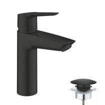 Mitigeur Grohe Start M Noir mat Métal