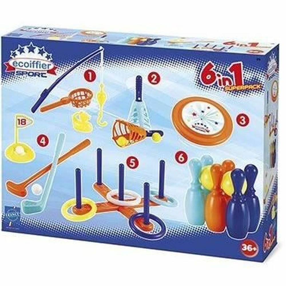 Set de jouets de plage Ecoiffier Multicouleur