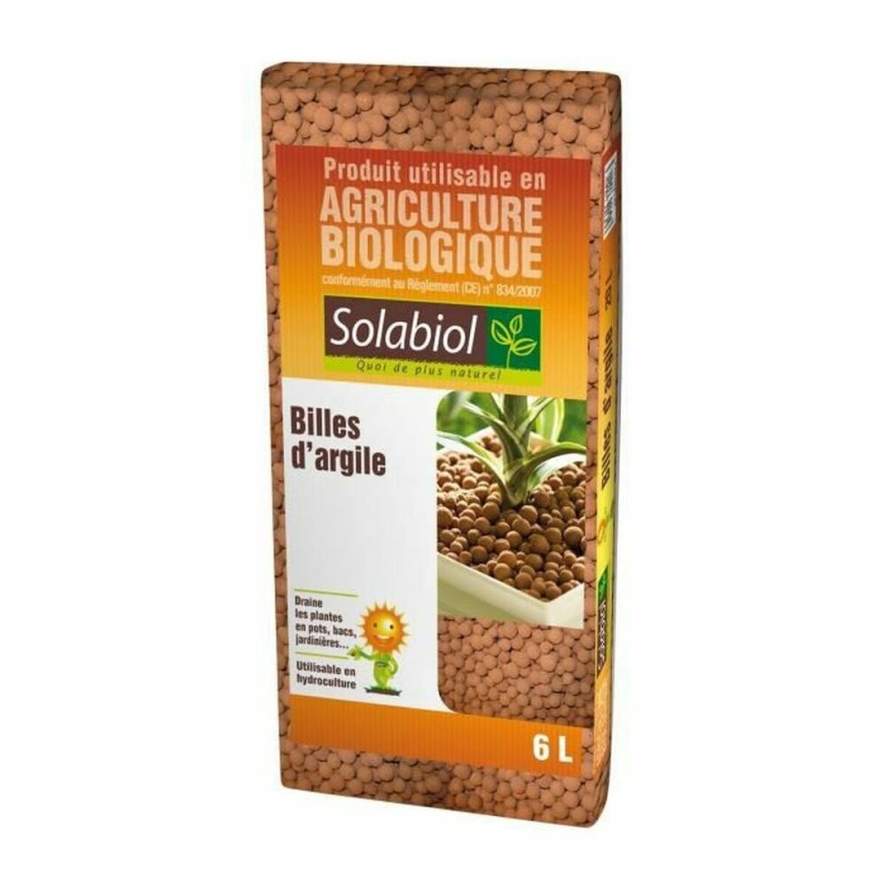 Organic fertiliser Solabiol Soarg6 Clay Organic 6 L