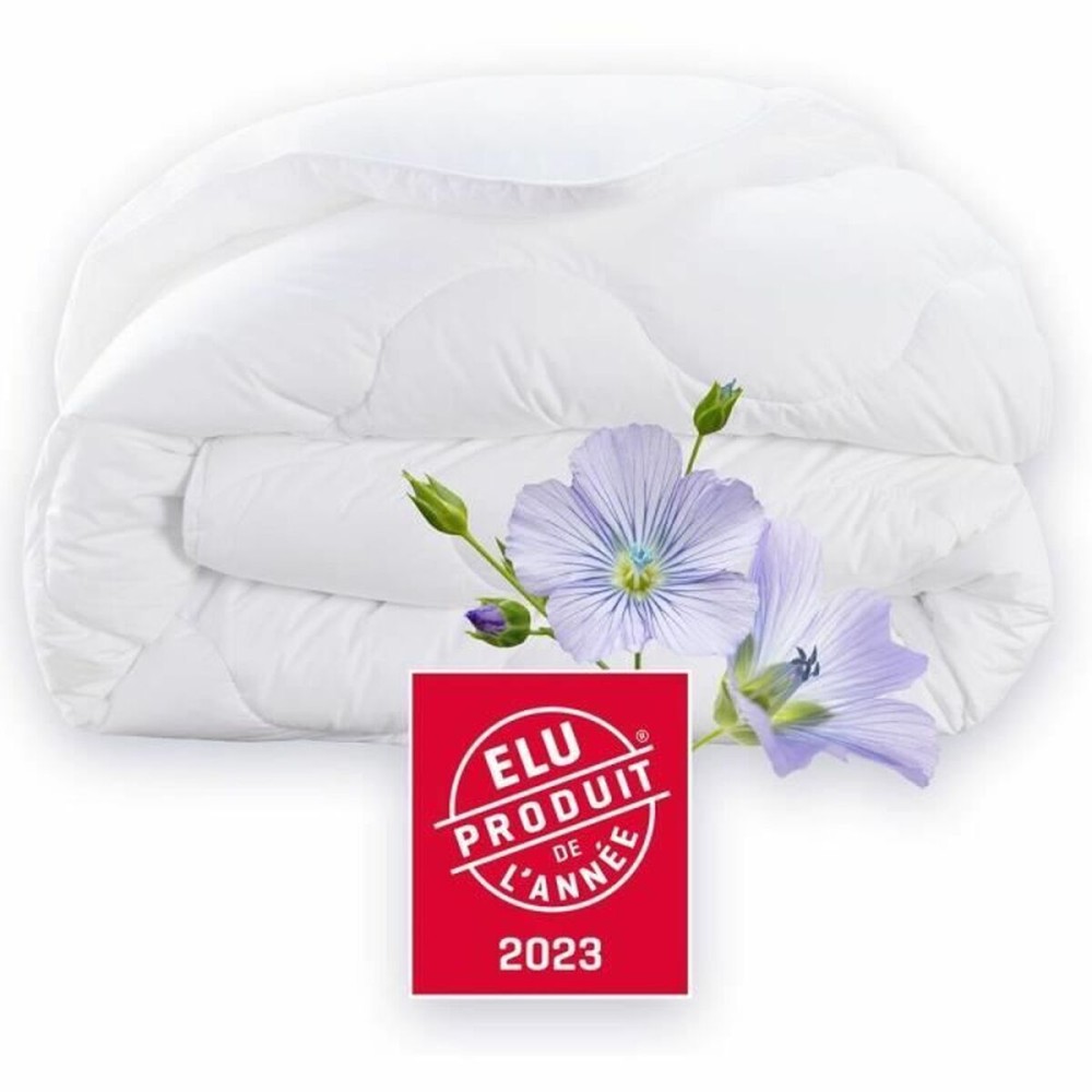 Remplissage de couette DODO Champs de Lin 240 x 260 cm Blanc 450 g/m²