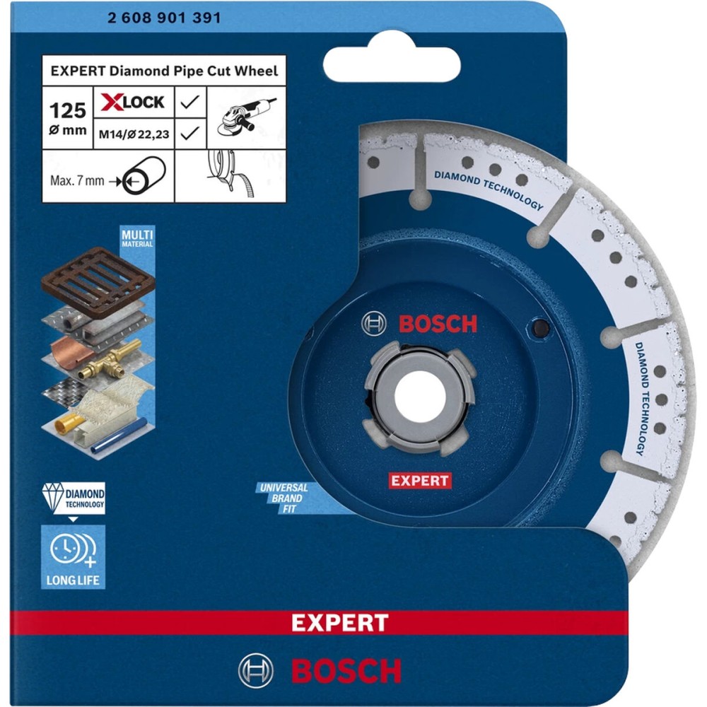 Cutting disc BOSCH Expert Ceramic Ø 125 mm