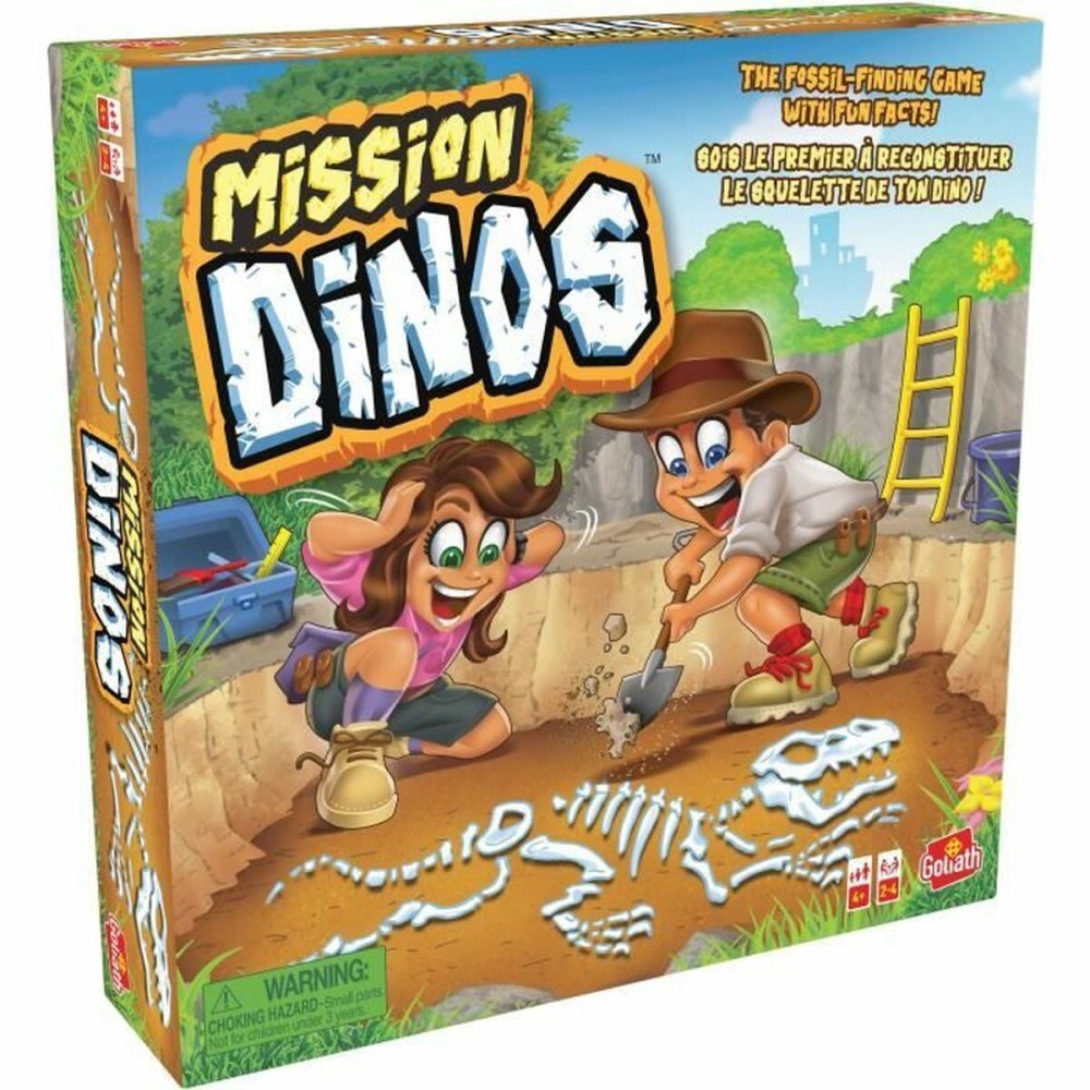 Tischspiel Goliath MISION DINOS (FR)