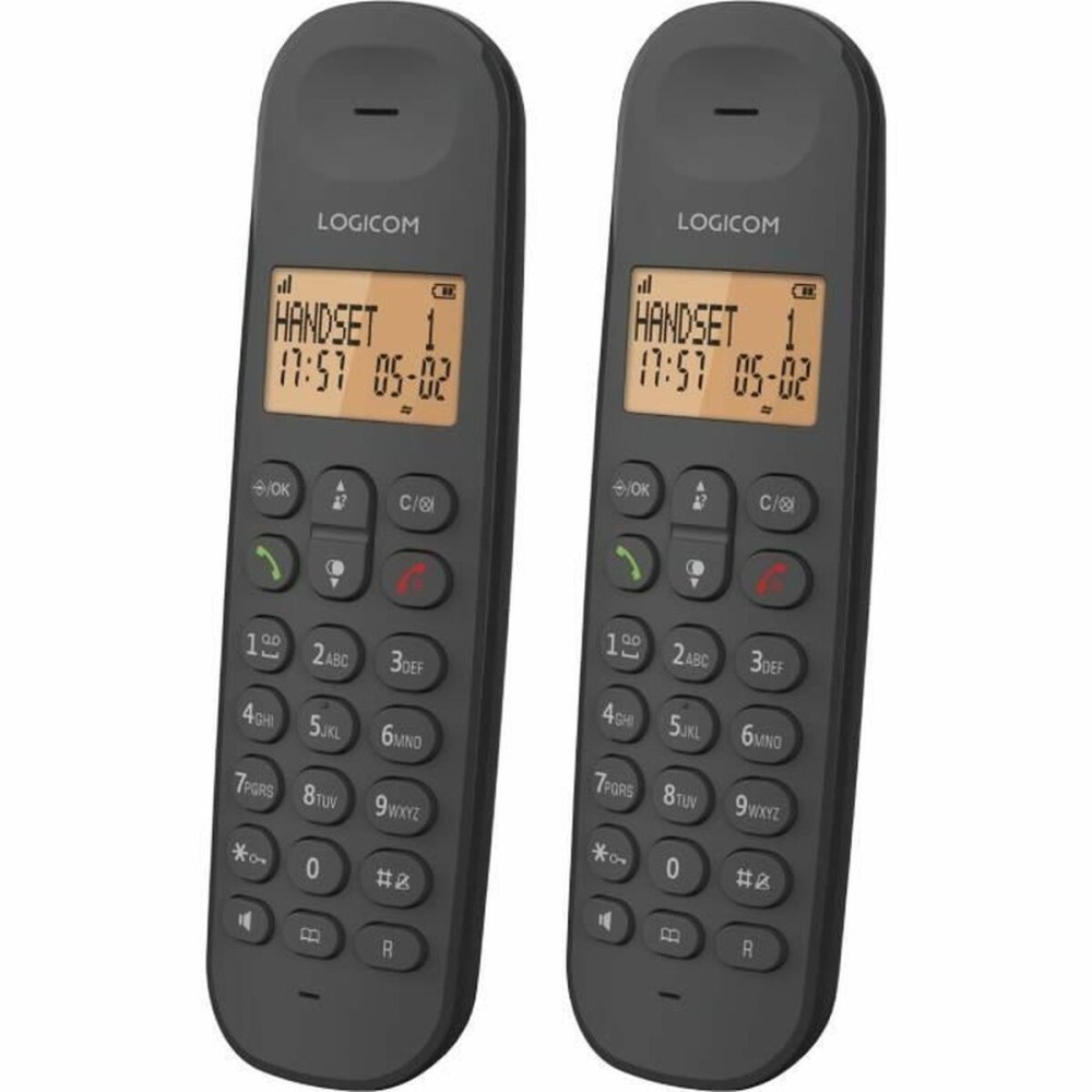 Festnetztelefon Logicom DECT ILOA 255T DUO Schwarz