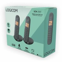 Téléphone fixe Logicom DECT ILOA 255T DUO Noir