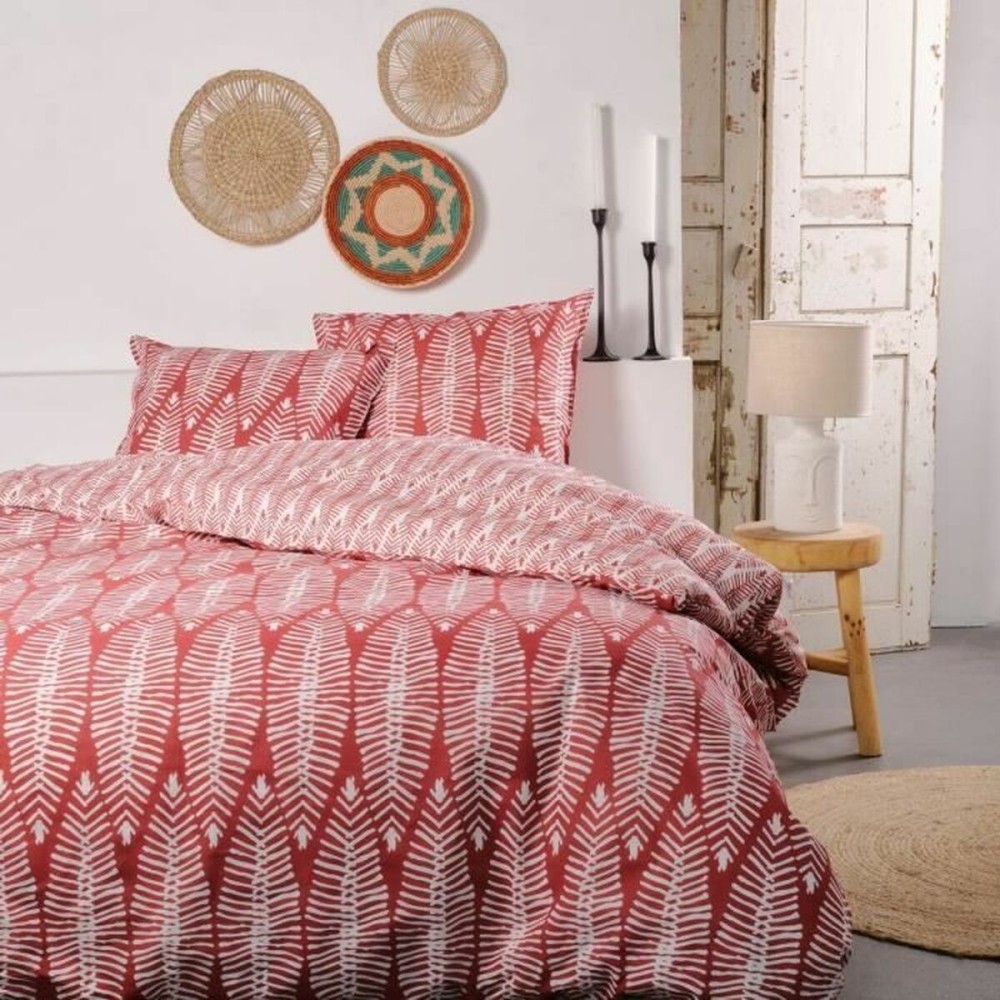 Duvet cover set TODAY Red 240 x 220 cm 3 Pieces