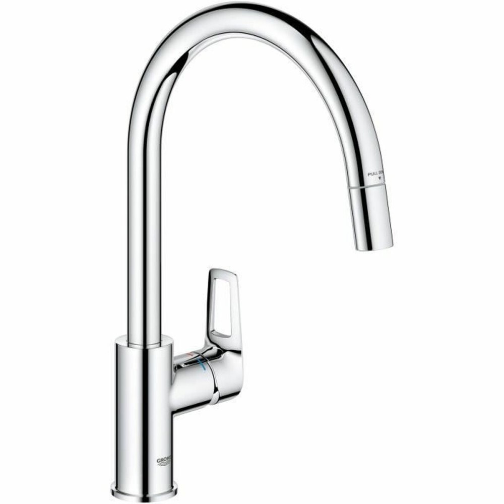 Mitigeur Grohe StartLoop Forme en C Laiton