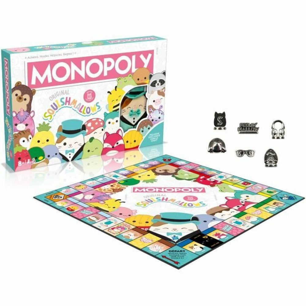 Board game Winning Moves Monopoly - squishmallows