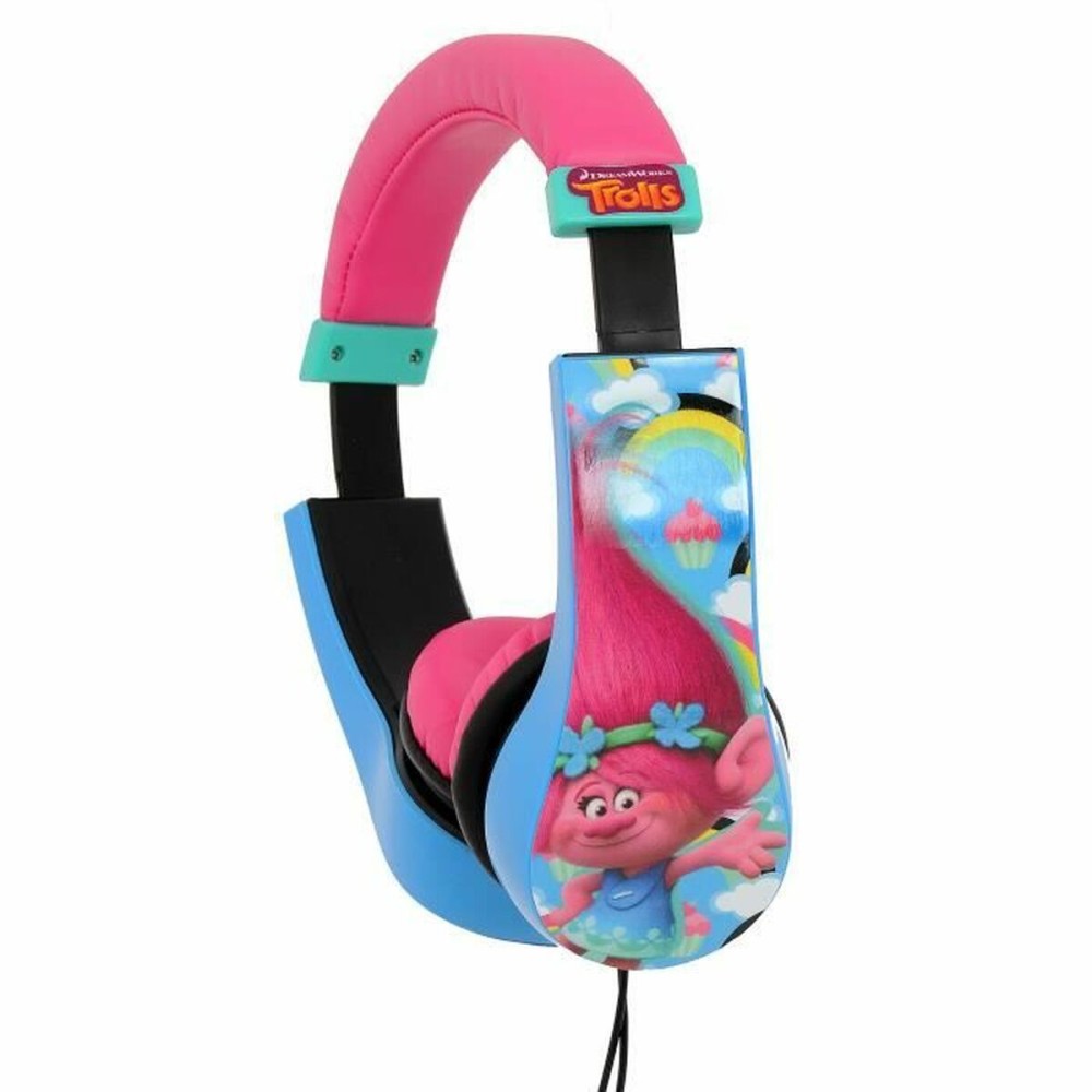 Headphones KIDDESIGNS TROLLS Blue