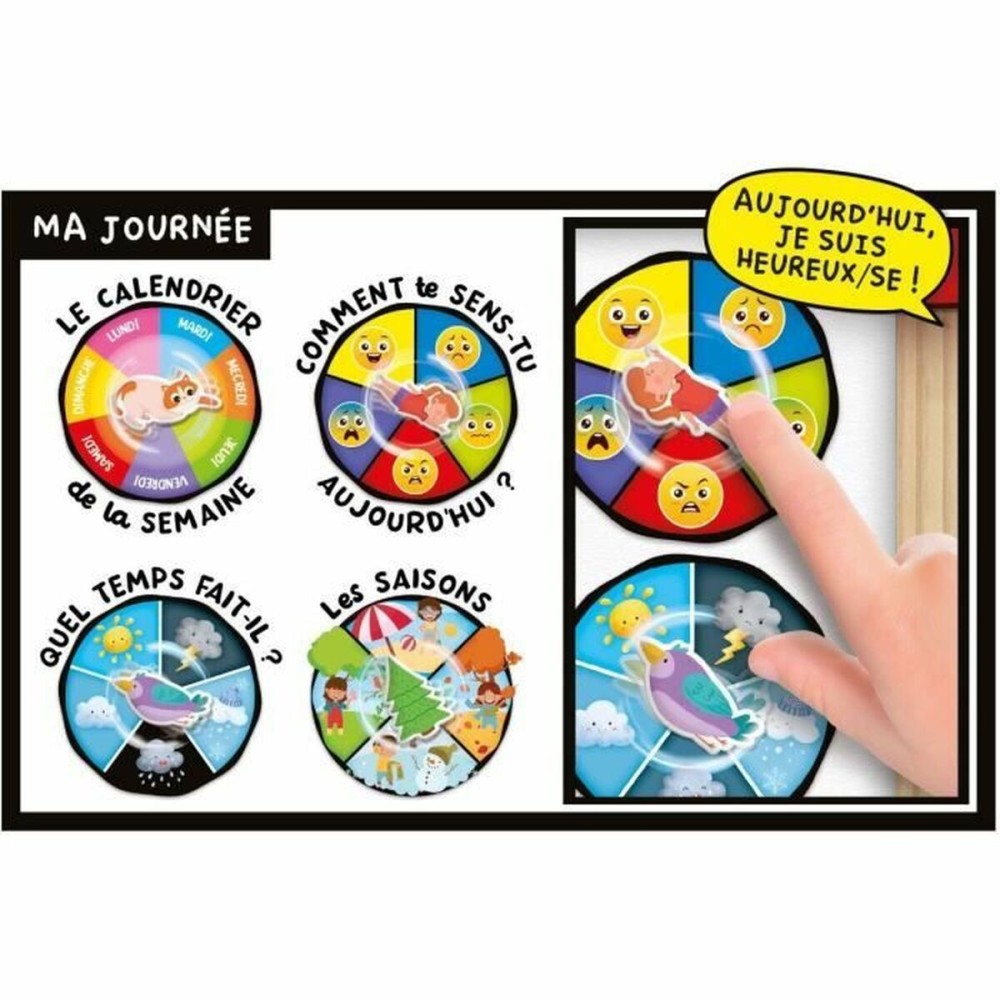 Educational Game Lisciani Giochi Calendrier, saisons et émotions