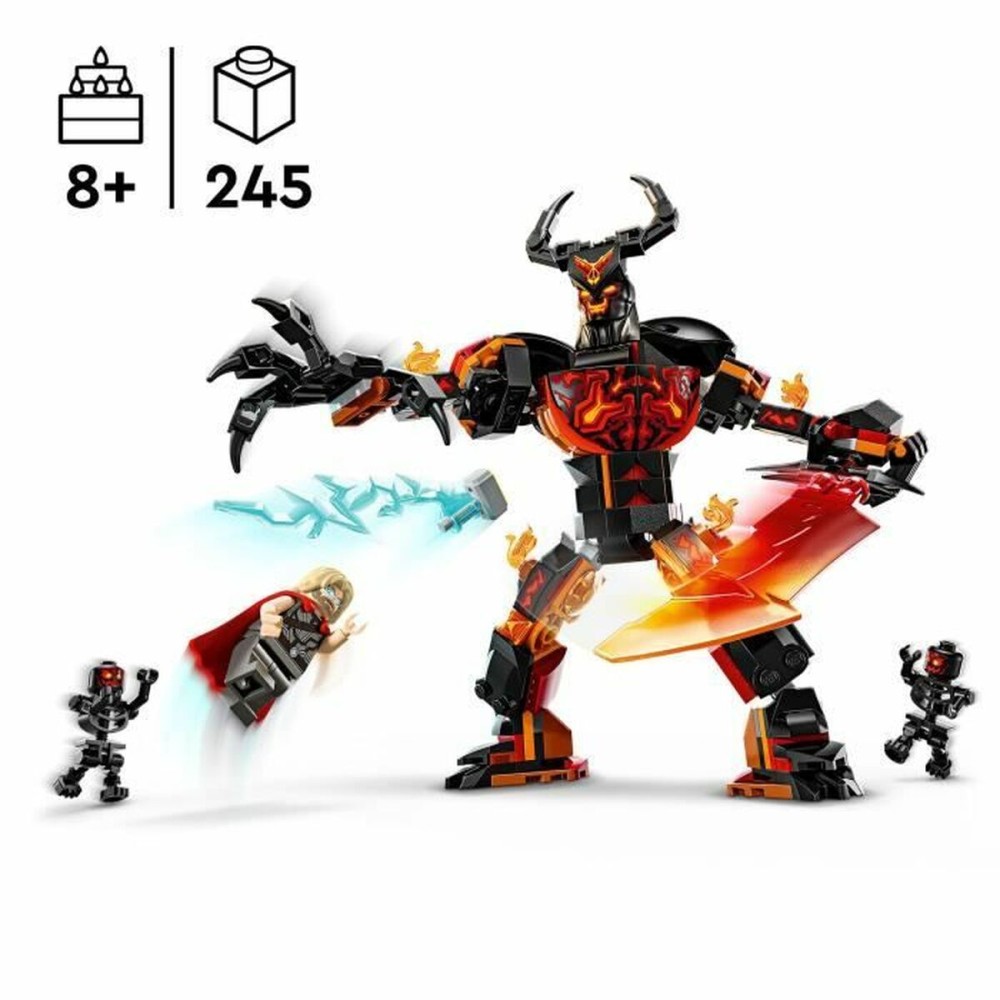 Konstruktionsspiel Lego 76289 Thor vs. Surtur 245 Stücke