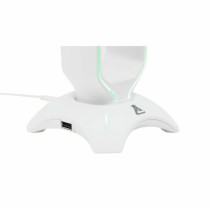 Support pour Écouteurs Gaming The G-Lab K-STAND RADO Blanc