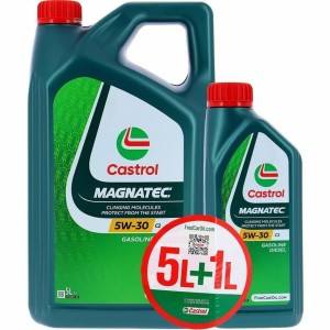 Huile de moteur pour voiture Castrol Magnatec 6 L