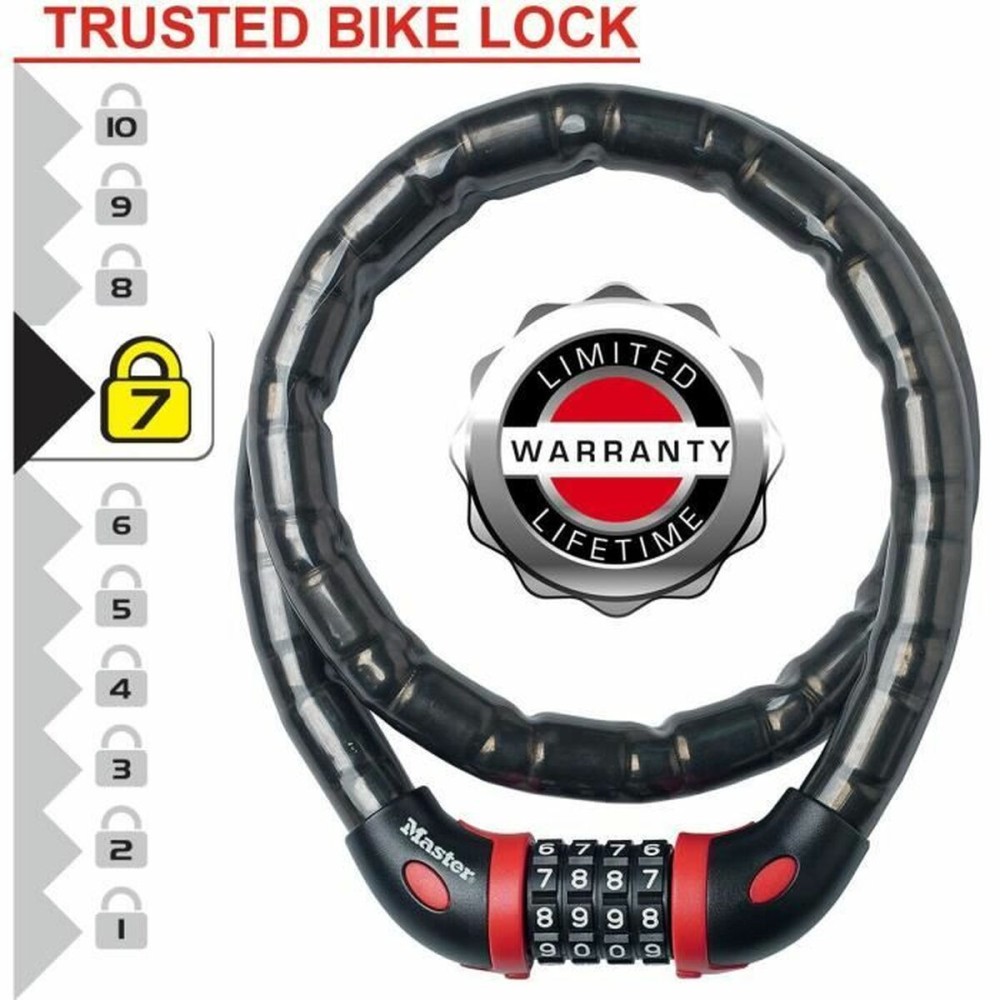 Chain with Padlock Master Lock